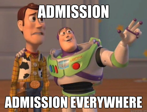 admission admission Everywhere  Buzz Lightyear