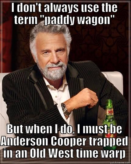 The Cooper-wagon - I DON'T ALWAYS USE THE TERM 