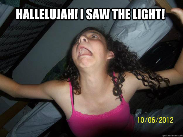 hallelujah! i saw the light! - hallelujah! i saw the light!  Misc