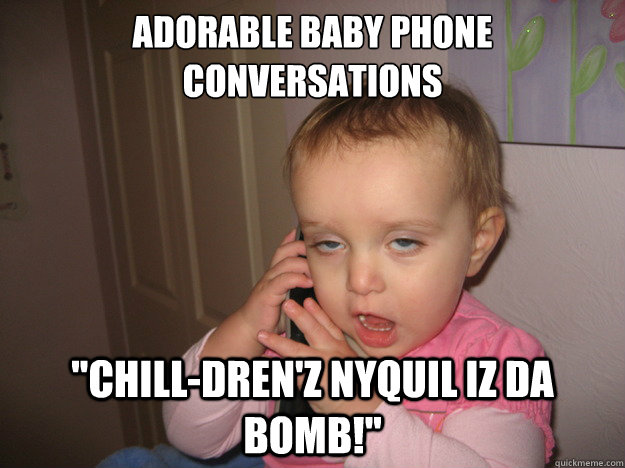 Adorable baby phone conversations 