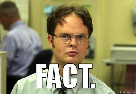 Schrute Fact -  FACT. Schrute