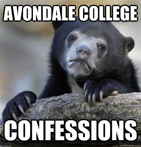 Avondale College Confessions  Confession Bear