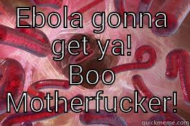 EBOLA GONNA GET YA! BOO MOTHERFUCKER! Misc