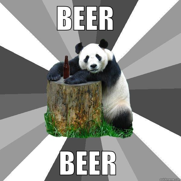 BEER  BEER Pickup-Line Panda