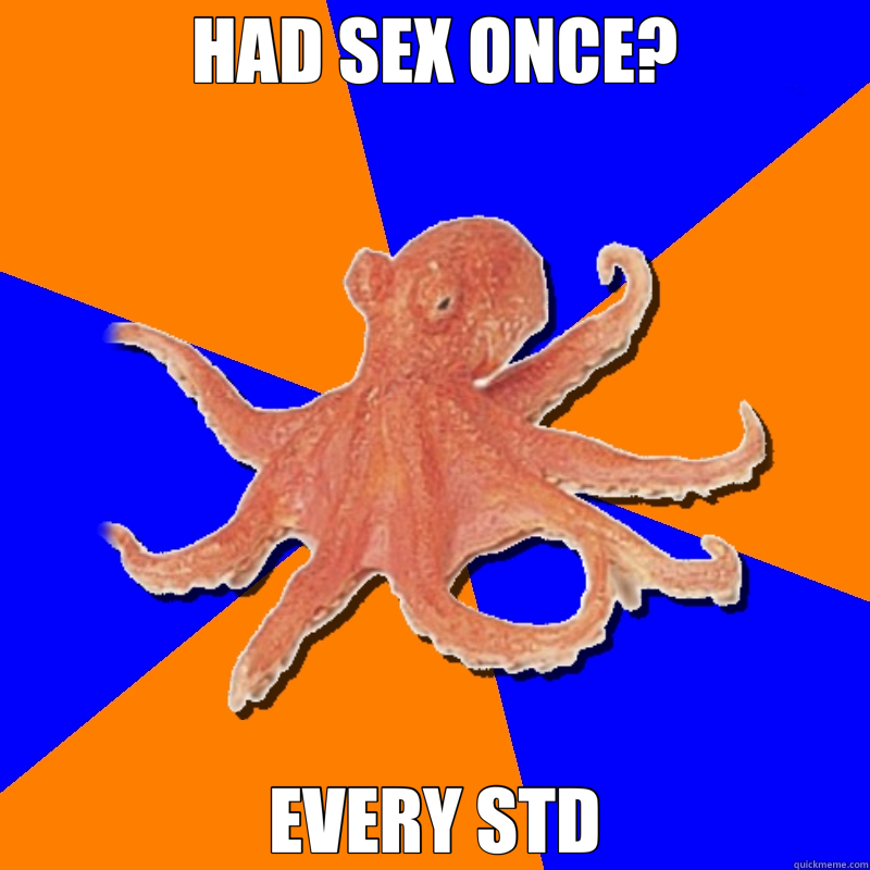 HAD SEX ONCE? EVERY STD  Online Diagnosis Octopus