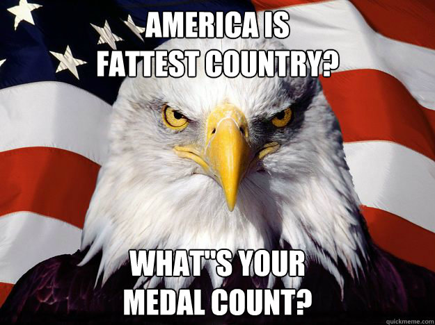 AMERICA IS 
FATTEST COUNTRY? WHAT