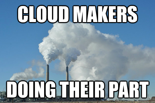 Cloud Makers doing their part  Cloud Makers