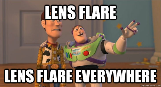 lENS FLARE LENS FLARE everywhere  Toy Story Everywhere