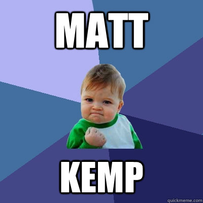 Matt Kemp  Success Kid