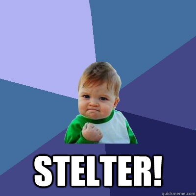  STELTER!  Success Kid