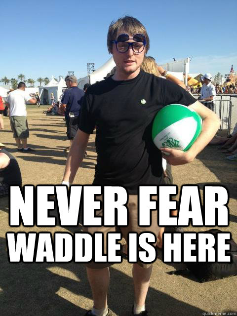 Never Fear Waddle Is Here  