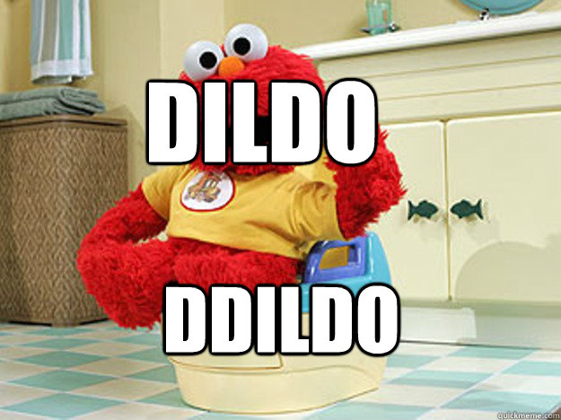 dildo ddildo  Ppotty Elmo