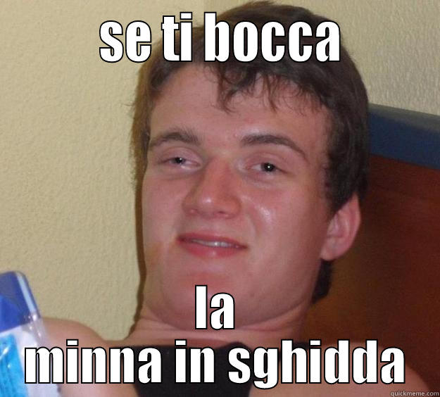         SE TI BOCCA        LA MINNA IN SGHIDDA 10 Guy