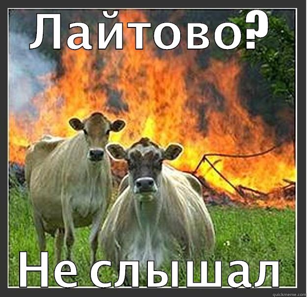 ЛАЙТОВО? НЕ СЛЫШАЛ Evil cows