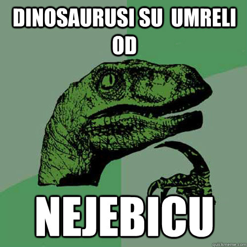 DINOSAURUSI SU  UMRELI OD  NEJEBICU  Philosoraptor