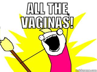 ALL THE VAGINAS!  All The Things