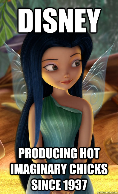 Disney Producing hot imaginary chicks since 1937 - Disney Producing hot imaginary chicks since 1937  Silvermist