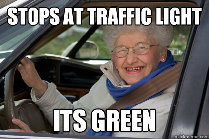 Stops at traffic light its green - Stops at traffic light its green  South Florida Driver