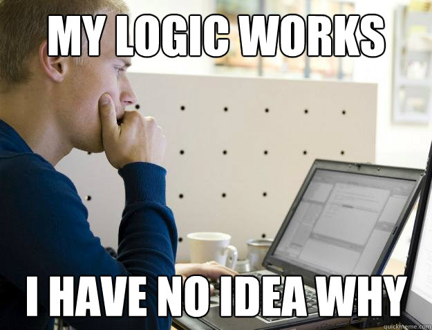 My logic works I have no idea why  Programmer