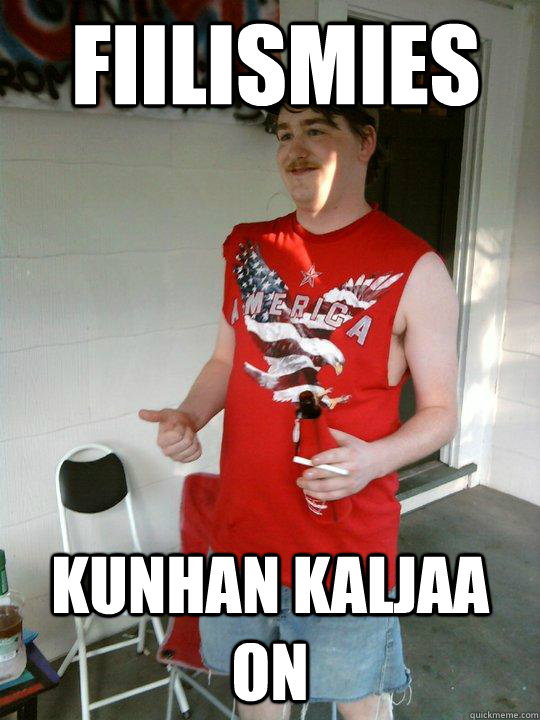 Fiilismies Kunhan kaljaa on   Redneck Randal