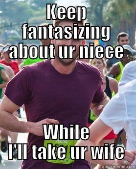 KEEP FANTASIZING ABOUT UR NIECE WHILE I'LL TAKE UR WIFE Ridiculously photogenic guy