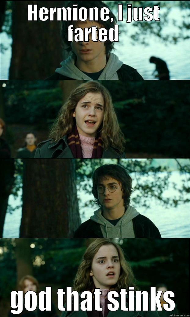 HERMIONE, I JUST FARTED GOD THAT STINKS Horny Harry