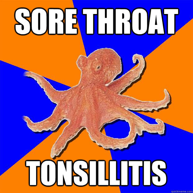 sore throat tonsillitis - sore throat tonsillitis  Online Diagnosis Octopus