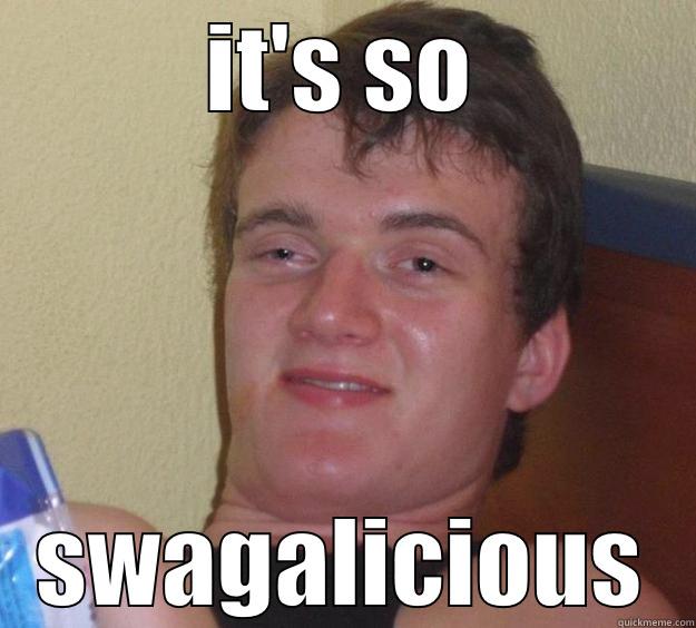 it's swagalicious - IT'S SO SWAGALICIOUS 10 Guy