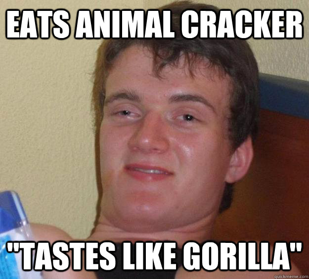 Eats Animal Cracker 