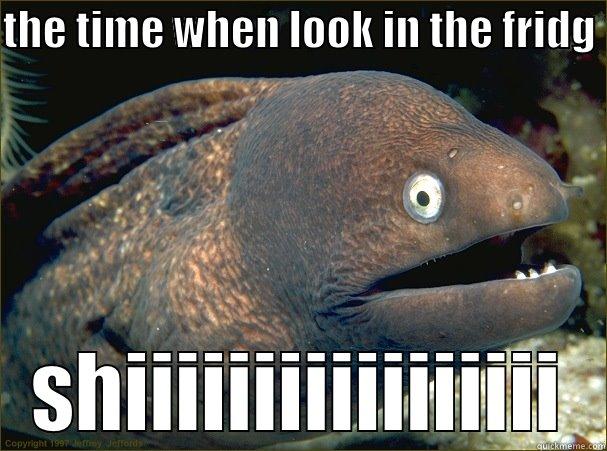 THE TIME WHEN LOOK IN THE FRIDG  SHIIIIIIIIIIIIIIIII Bad Joke Eel