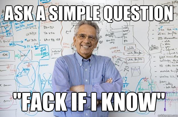 ask a simple question 