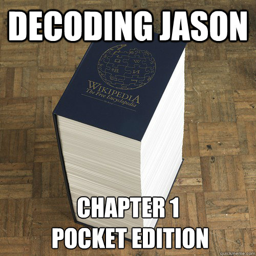 Decoding Jason Chapter 1
 Pocket Edition  