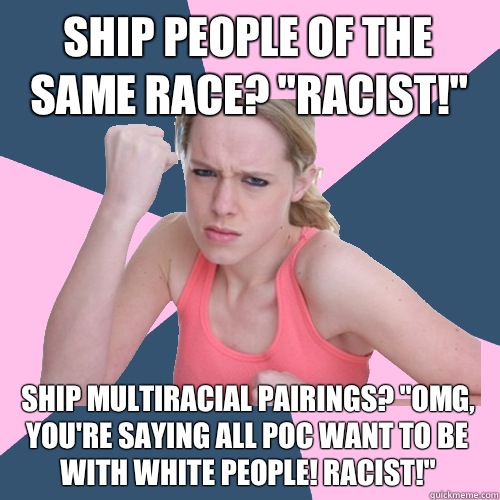 ship people of the same race? 