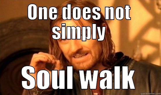 ONE DOES NOT SIMPLY SOUL WALK Boromir