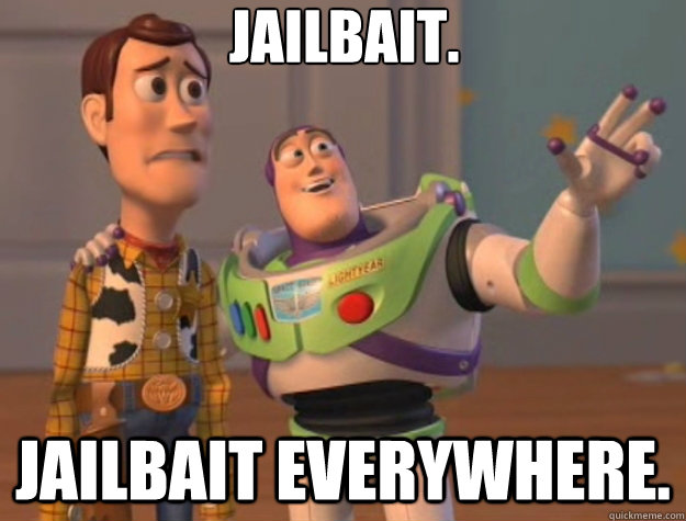 Jailbait. Jailbait everywhere.  Toy Story