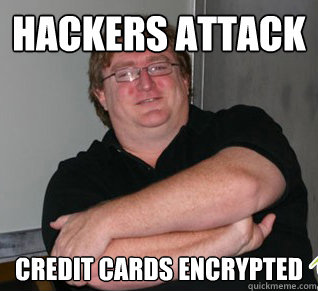 Hackers attack credit cards encrypted  Good Guy Gabe