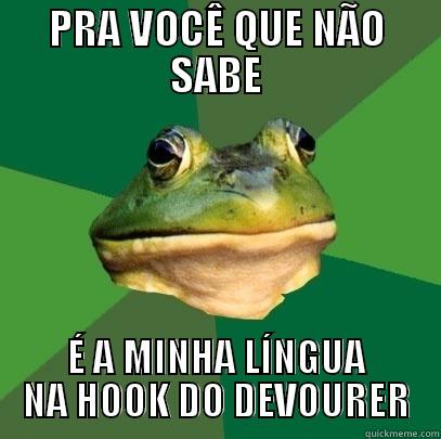 O avatar do sapinho - PRA VOCÊ QUE NÃO SABE É A MINHA LÍNGUA NA HOOK DO DEVOURER Foul Bachelor Frog