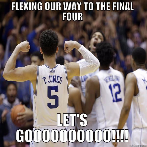 FLEXING OUR WAY TO THE FINAL FOUR LET'S GOOOOOOOOOO!!!! Misc