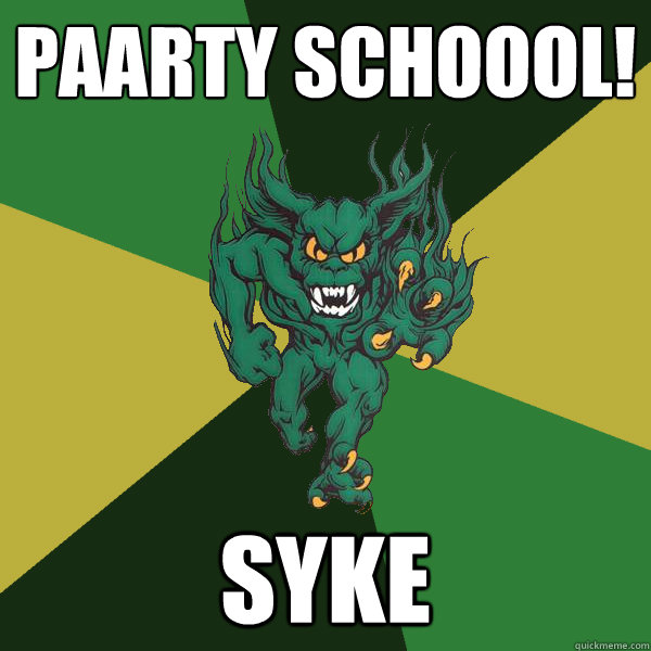 paarty schoool! syke - paarty schoool! syke  Green Terror