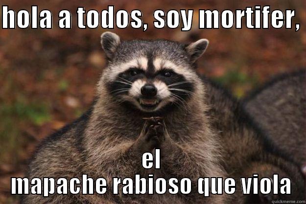 mapache rebelion - HOLA A TODOS, SOY MORTIFER,  EL MAPACHE RABIOSO QUE VIOLA Evil Plotting Raccoon