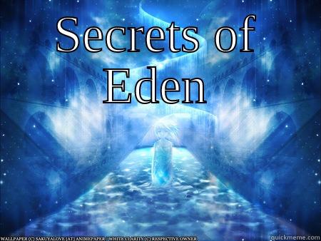 Secrets of Eden Cover - SECRETS OF EDEN  Misc