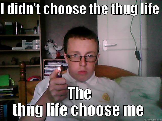 I DIDN'T CHOOSE THE THUG LIFE  THE THUG LIFE CHOOSE ME  Misc