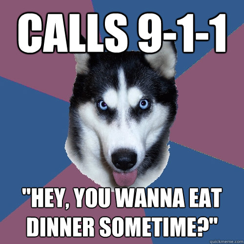 Calls 9-1-1 