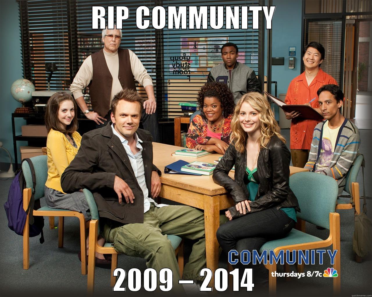 RIP COMMUNITY 2009 – 2014 Misc