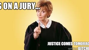 Joey is on a jury... Justice comes tomorrow bitches!   Jury Duty