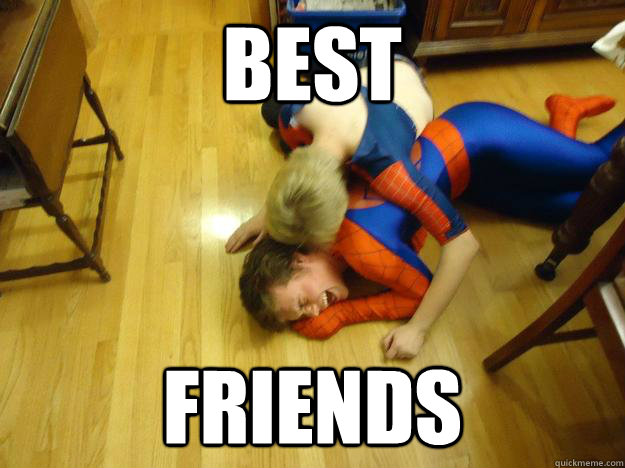 best friends  