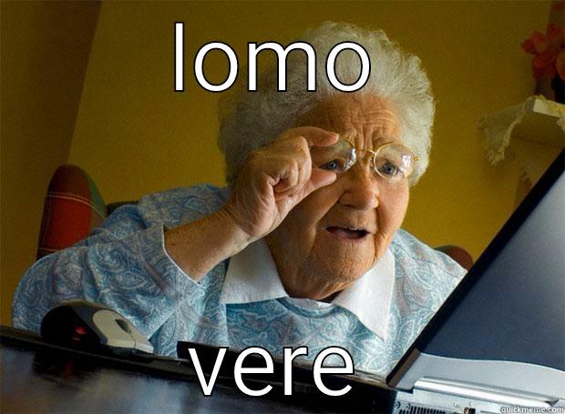 LOMO VERE Grandma finds the Internet