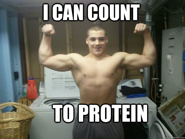 i can count to protein  