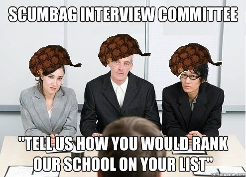 scumbag interview committee 