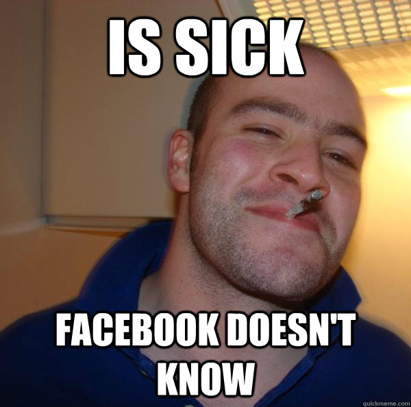 sick face for facebook
